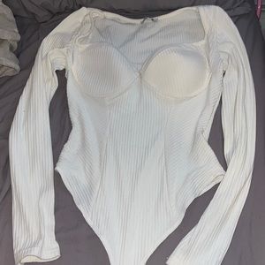 COPY - Pauline Bodysuit- Ivory Fashion Nova